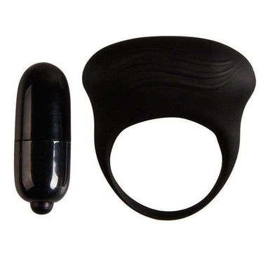 Anello vibrante in silicone medico con proiettile potente per erezioni più forti